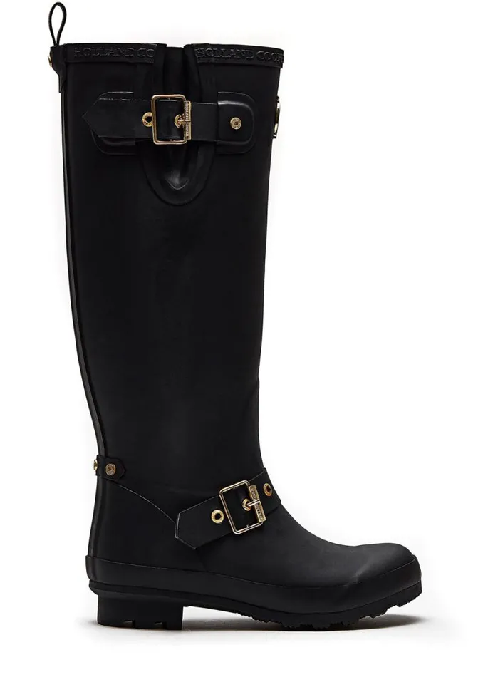 Women Wellington Boots Holland Cooper Sherpa Lined Regency Wellington Matte Black Women Wellington Boots Holland Cooper Sherpa Lined Regency Wellington Matte Black