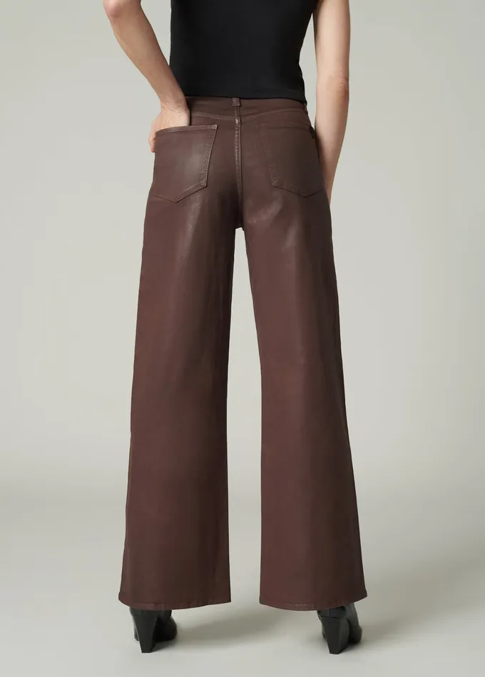 Women Wide Leg Joe8217s Jeans THE MIA PETITE Espresso