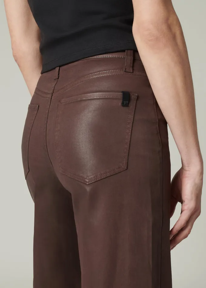 Women Wide Leg Joe8217s Jeans THE MIA PETITE Espresso