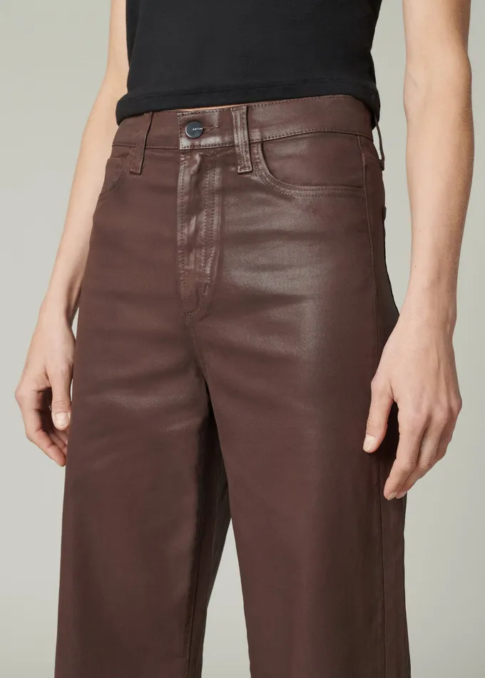 Women Wide Leg Joe8217s Jeans THE MIA PETITE Espresso