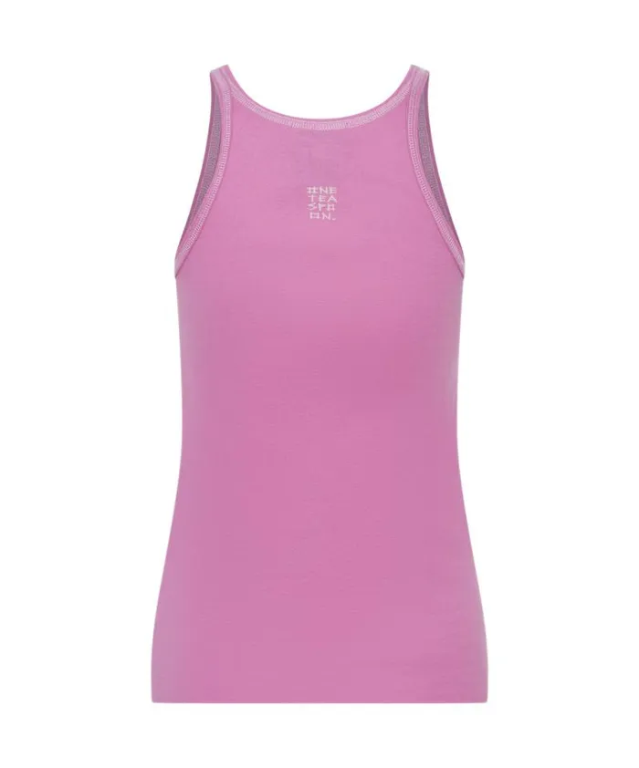 Women WILD ORCHID ONE TEASPOON FINE RIB SINGLET One Teaspoon Tees and Tanks Women WILD ORCHID ONE TEASPOON FINE RIB SINGLET One Teaspoon Tees and Tanks