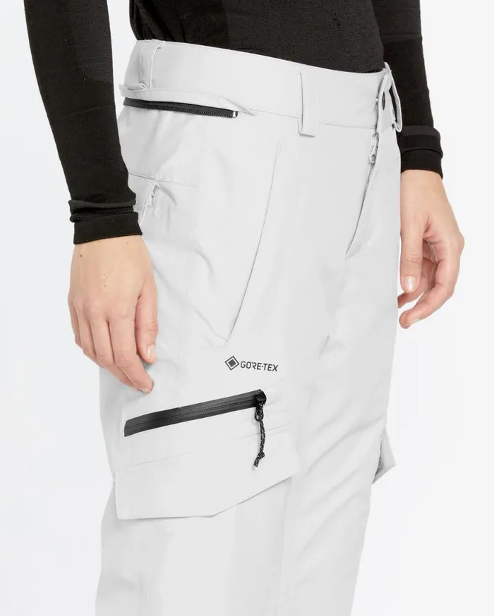 Womens Aston GoreTex Pants 8211 Cloud Grey Womens Volcom Pants