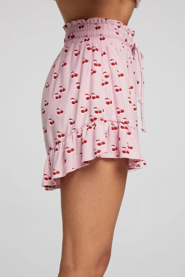 Womens Chaser Brand Bottoms Cherry Shorts