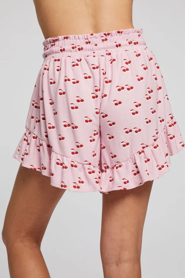 Womens Chaser Brand Bottoms Cherry Shorts
