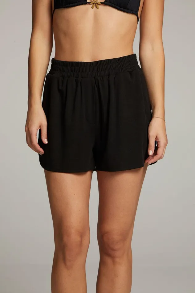 Womens Chaser Brand Bottoms Jackson Black Short