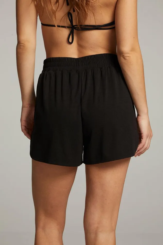 Womens Chaser Brand Bottoms Jackson Black Short