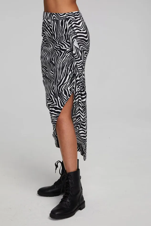 Womens Chaser Brand Bottoms Lindsay Wild Thing Midi Skirt