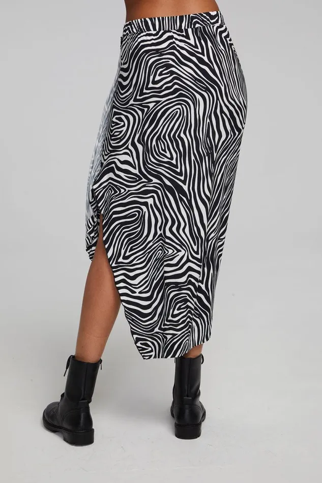 Womens Chaser Brand Bottoms Lindsay Wild Thing Midi Skirt