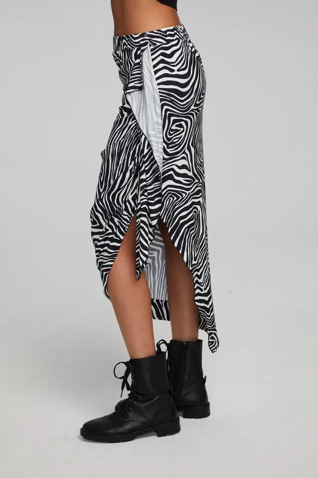 Womens Chaser Brand Bottoms Lindsay Wild Thing Midi Skirt