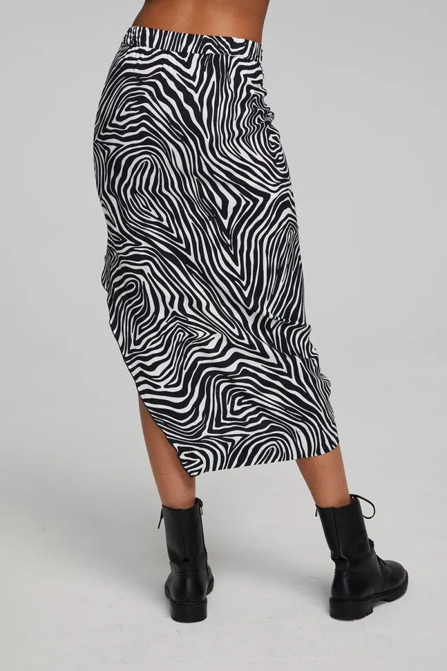 Womens Chaser Brand Bottoms Lindsay Wild Thing Midi Skirt