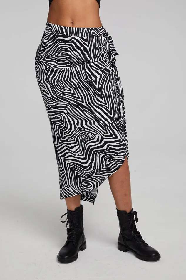Womens Chaser Brand Bottoms Lindsay Wild Thing Midi Skirt