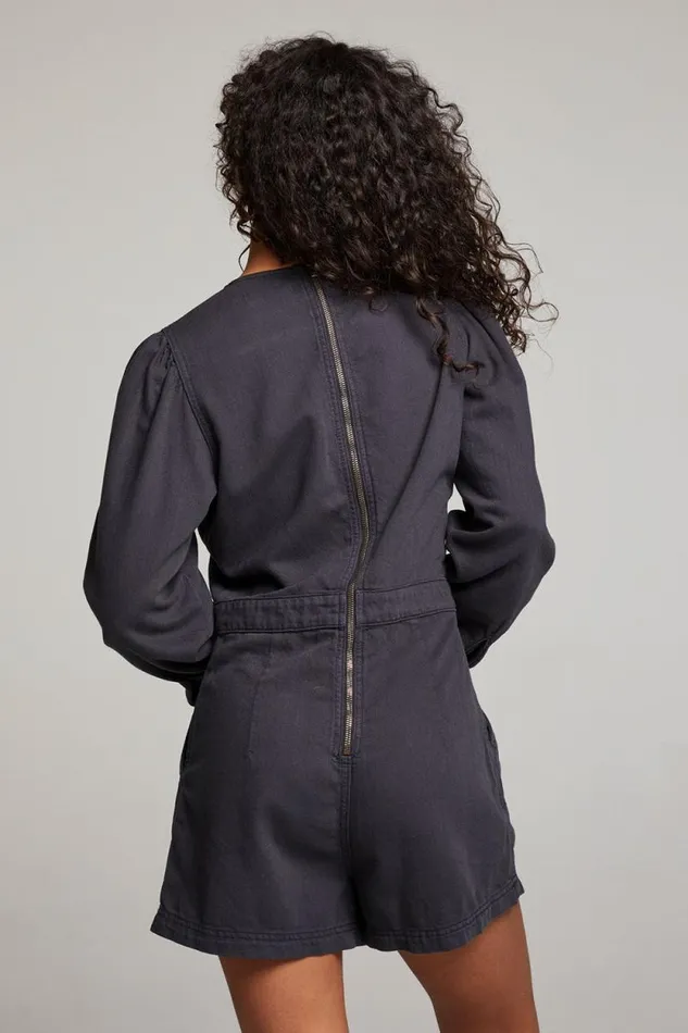 Womens Chaser Brand Bottoms Sami Licorice Romper