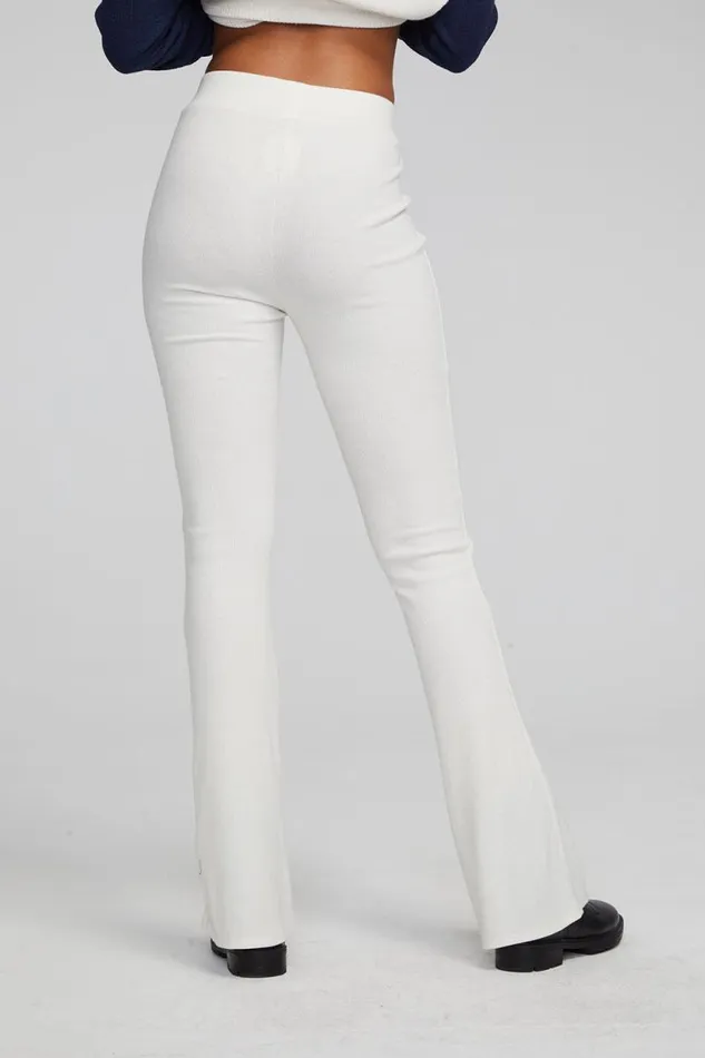 Womens Chaser Brand Bottoms Tara Bright White Legging