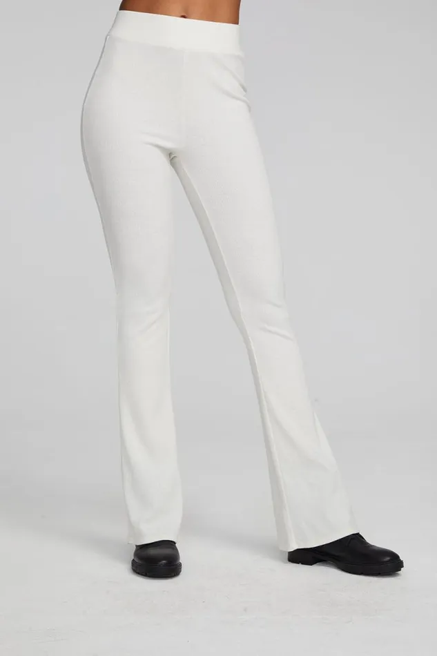 Womens Chaser Brand Bottoms Tara Bright White Legging