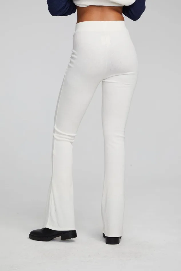 Womens Chaser Brand Bottoms Tara Bright White Legging