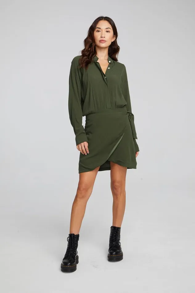 Womens Chaser Brand Dresses Syd Forest Night Mini Dress