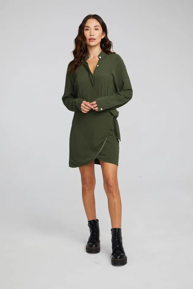 Womens Chaser Brand Dresses Syd Forest Night Mini Dress