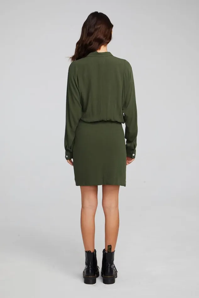 Womens Chaser Brand Dresses Syd Forest Night Mini Dress