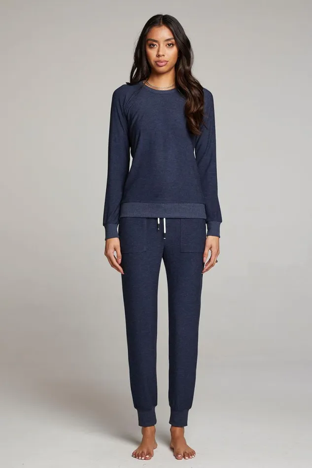 Womens Chaser Brand Loungewear Tessa Canopy Jogger