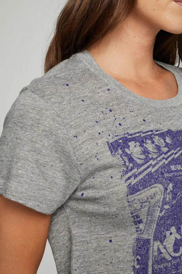 Womens Chaser Brand Tops ACDC 8211 Collage