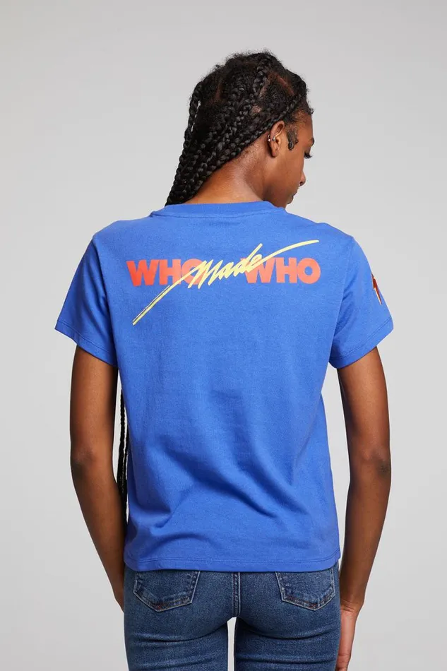 Womens Chaser Brand Tops ACDC Who Made Who Tee