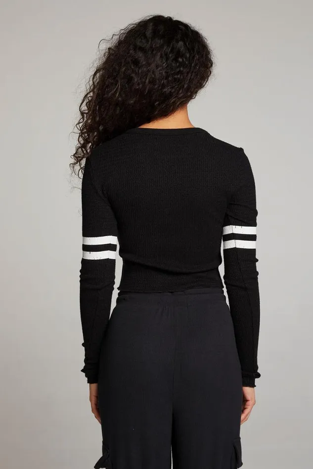 Womens Chaser Brand Tops Apres Ski Star Pullover