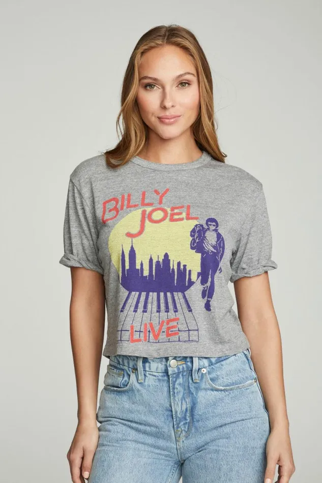 Womens Chaser Brand Tops Billy Joel 8211 Live