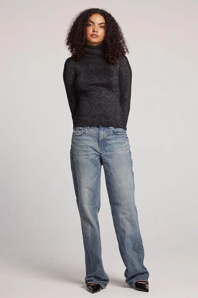 Womens Chaser Brand Tops Camino Licorice Long Sleeve