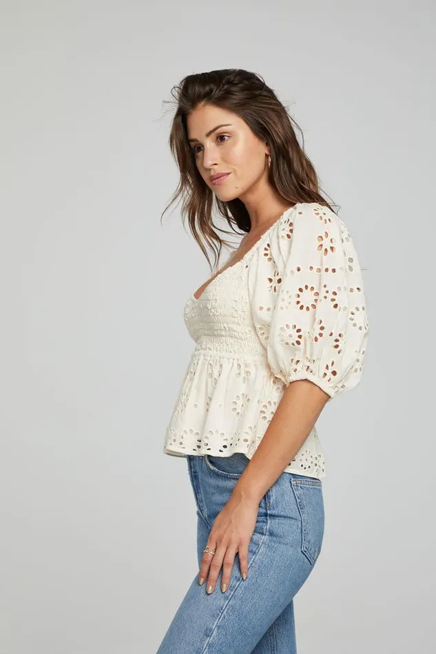 Womens Chaser Brand Tops Dolce Top 8211 Gardenia
