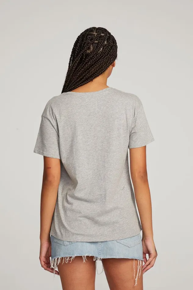 Womens Chaser Brand Tops Everyday Essential V Neck Tee