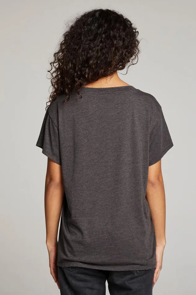 Womens Chaser Brand Tops Fast Times Racing Team Tee