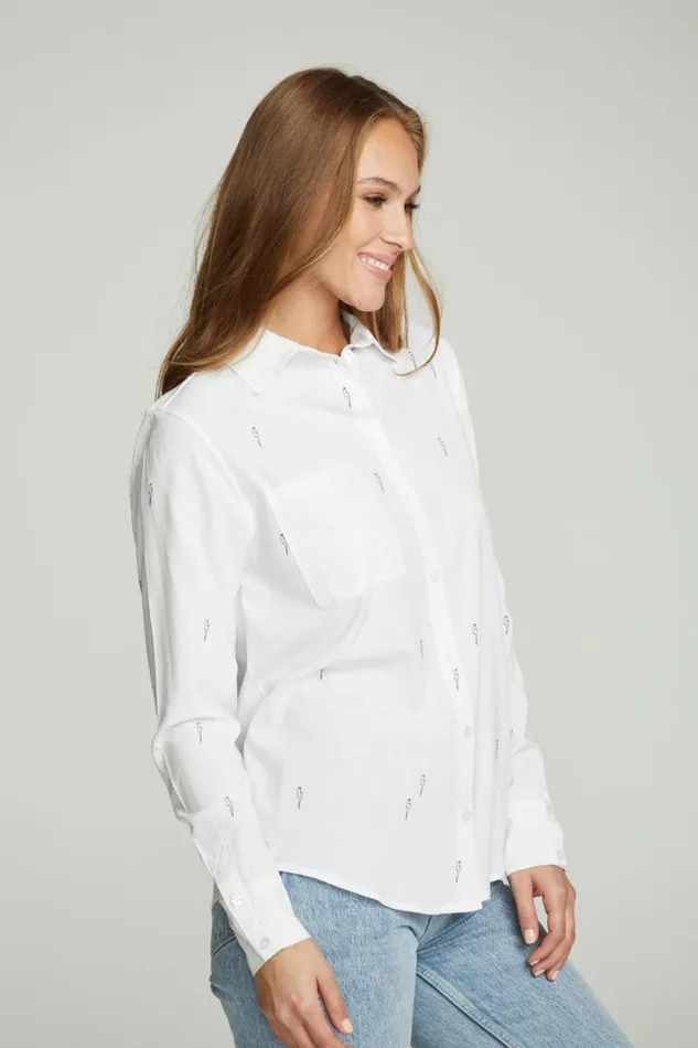 Womens Chaser Brand Tops Lightning