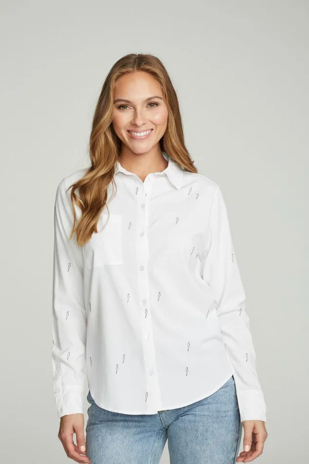 Womens Chaser Brand Tops Lightning