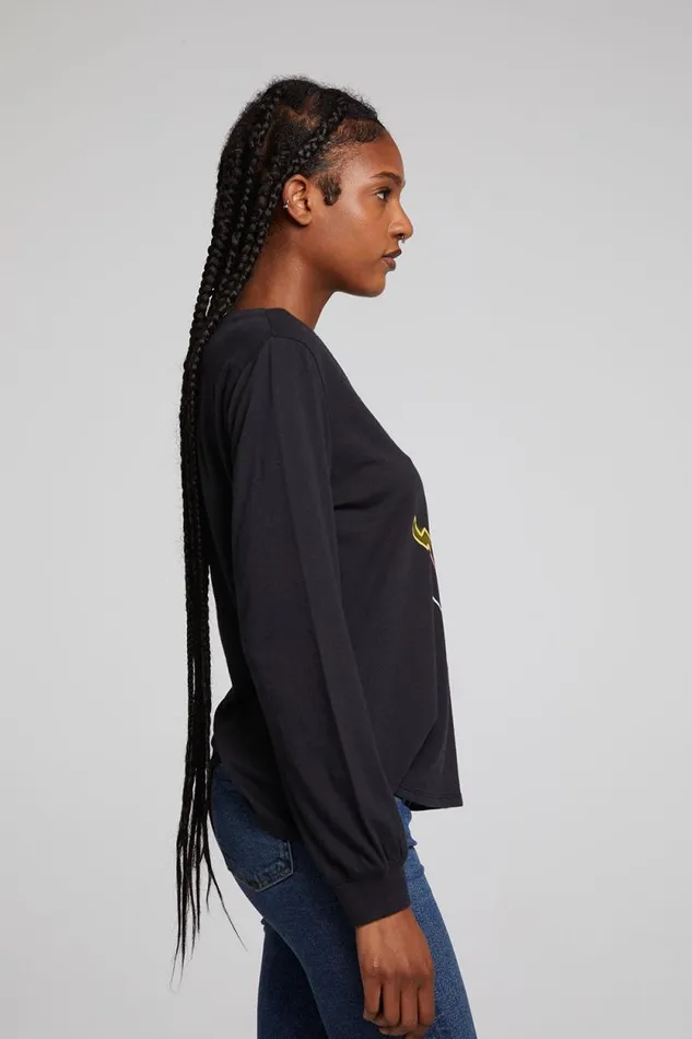 Womens Chaser Brand Tops Live Music Long Sleeve