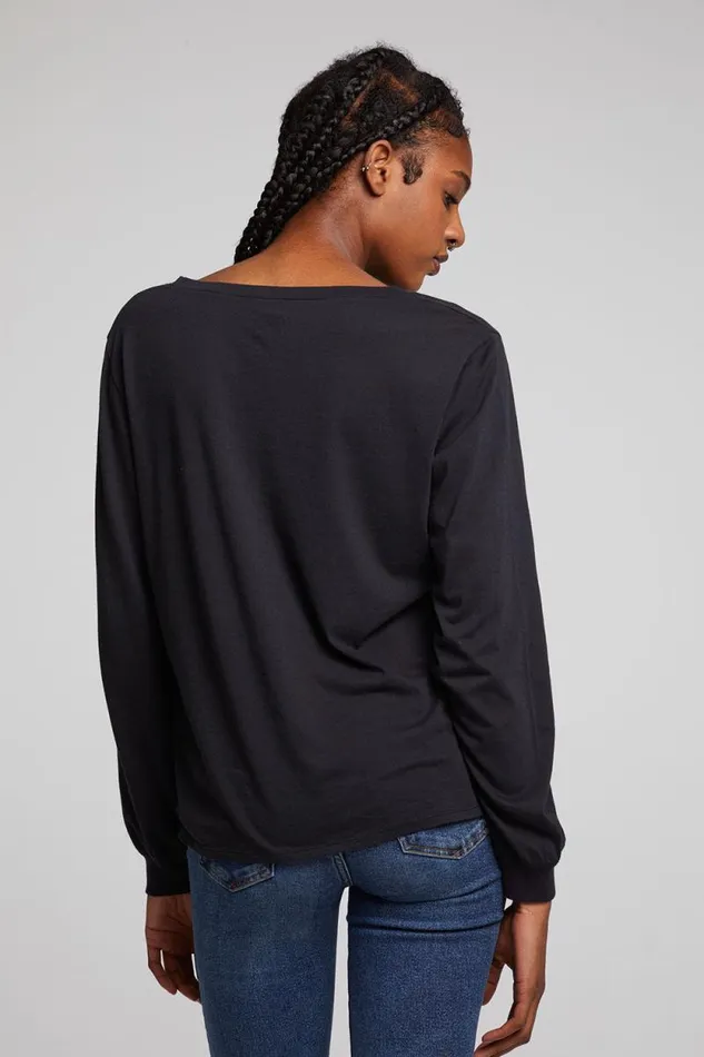 Womens Chaser Brand Tops Live Music Long Sleeve