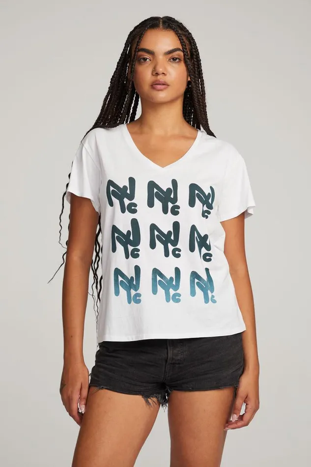 Womens Chaser Brand Tops NYC Tee