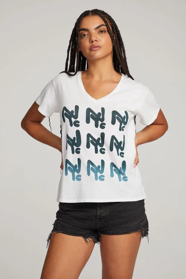Womens Chaser Brand Tops NYC Tee