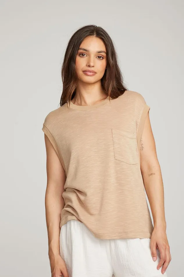 Womens Chaser Brand Tops Odessa Portbella Tee