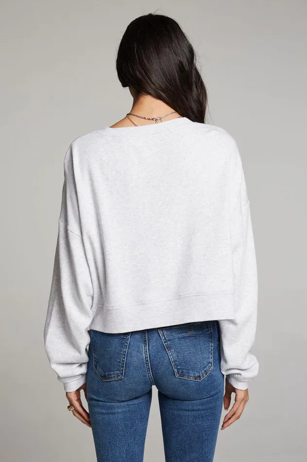 Womens Chaser Brand Tops Paris Pullover