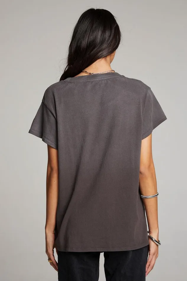 Womens Chaser Brand Tops Rock Guitar Tee