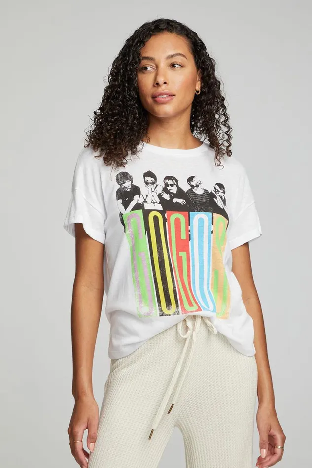 Womens Chaser Brand Tops The Go Go039s 8211 Prime Time Tour