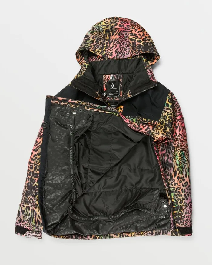 Womens Fern Insulated Gore Pullover 8211 Acid Womens Volcom Jackets