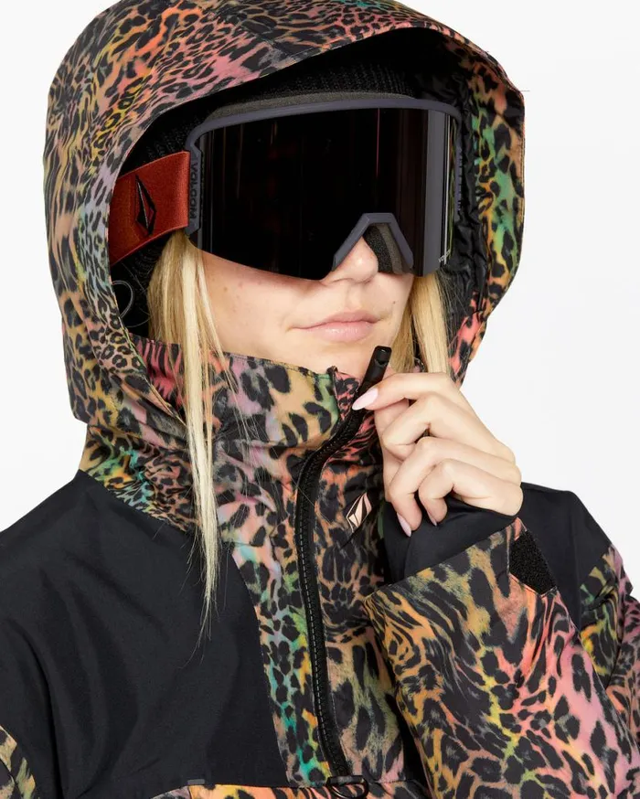 Womens Fern Insulated Gore Pullover 8211 Acid Womens Volcom Jackets