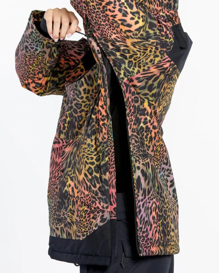 Womens Fern Insulated Gore Pullover 8211 Acid Womens Volcom Jackets