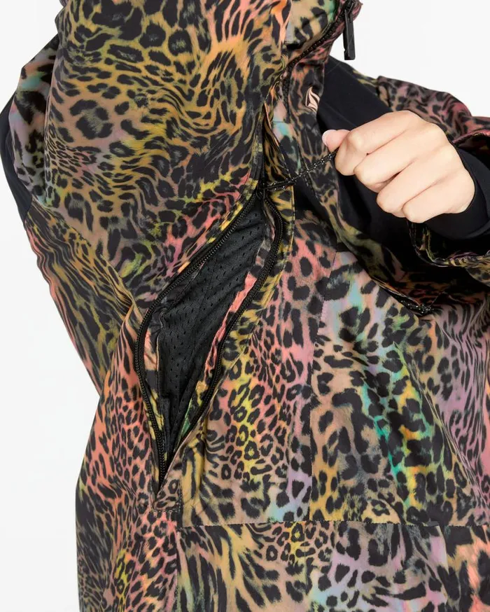 Womens Fern Insulated Gore Pullover 8211 Acid Womens Volcom Jackets