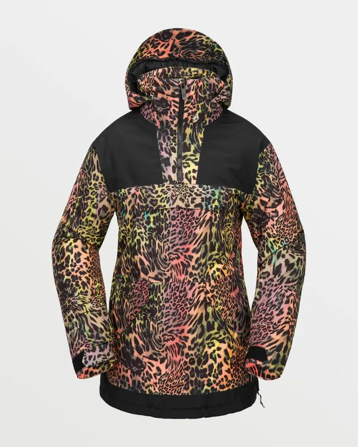 Womens Fern Insulated Gore Pullover 8211 Acid Womens Volcom Jackets