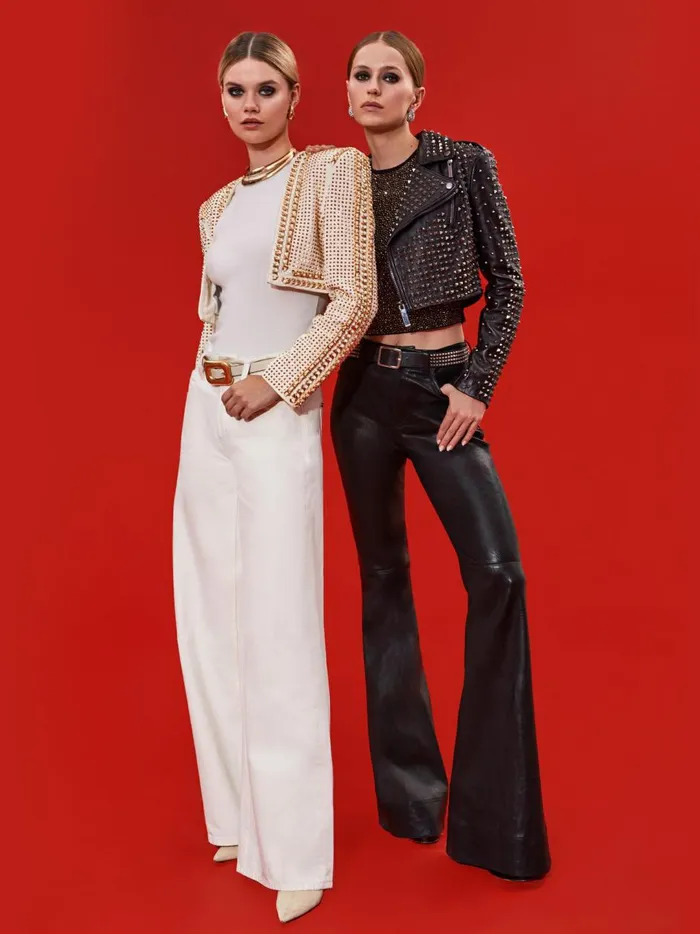 Womens Jackets Coats Alice Olivia Maira Cropped Jacket With Chain Trim Soft Whitepale Gold Womens Jackets Coats Alice Olivia Maira Cropped Jacket With Chain Trim Soft Whitepale Gold