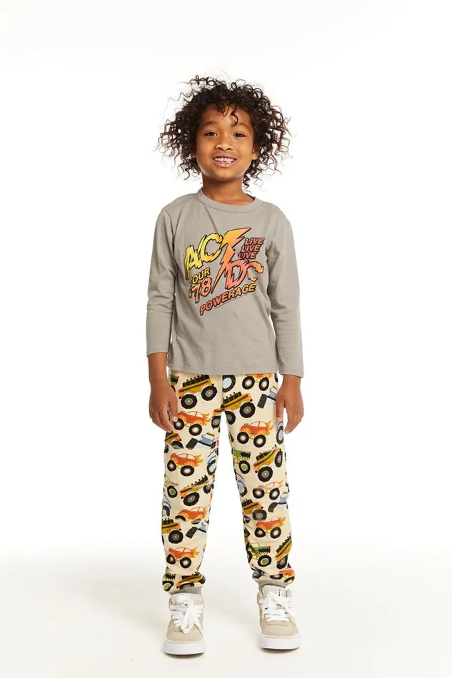 WomensKids Chaser Brand Music ACDC Powerage Pullover