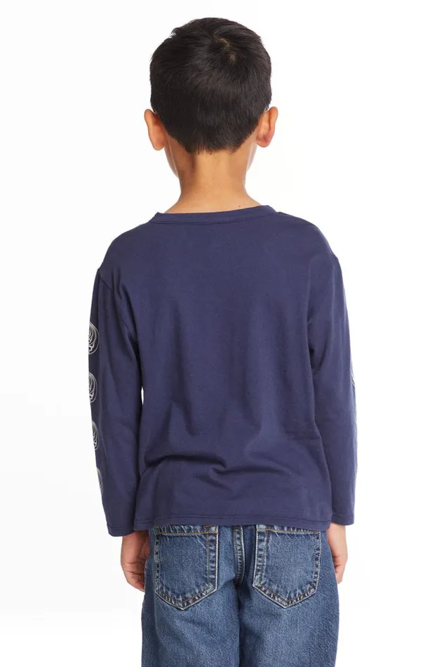 WomensKids Chaser Brand Music Grateful Dead Multi Steal Your Face Boys Long Sleeve Crew Neck Tee