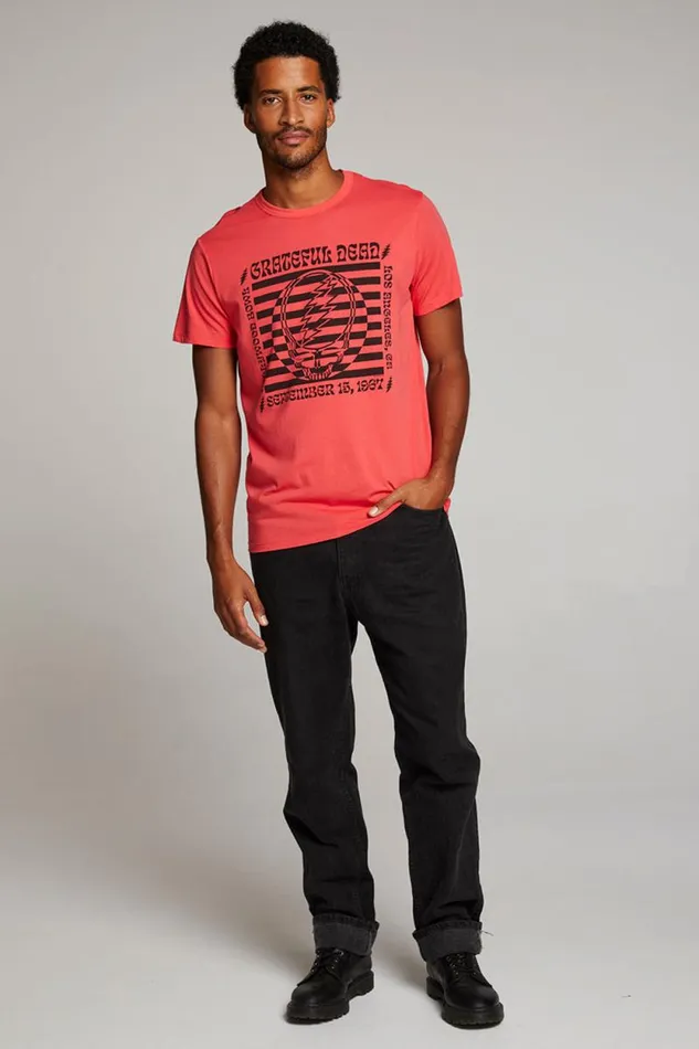 WomensMens Chaser Brand Music Grateful Dead Hollywood Bowl Mens Tee